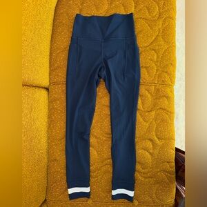 🖤 Athleta Salutation Stash Colorblock 7/8 Leggings – XXS